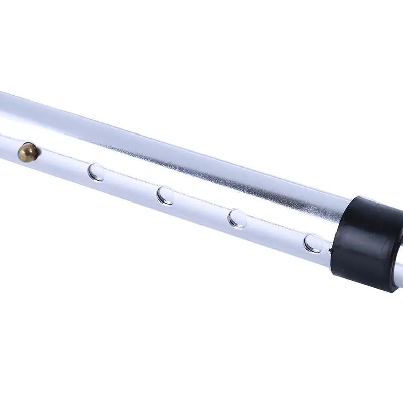 Telescopic Walking Stick Outdoor Hiking Trekking Poles Aluminum Alloy Metal Folding Cane Crutches Pole For Elderly People