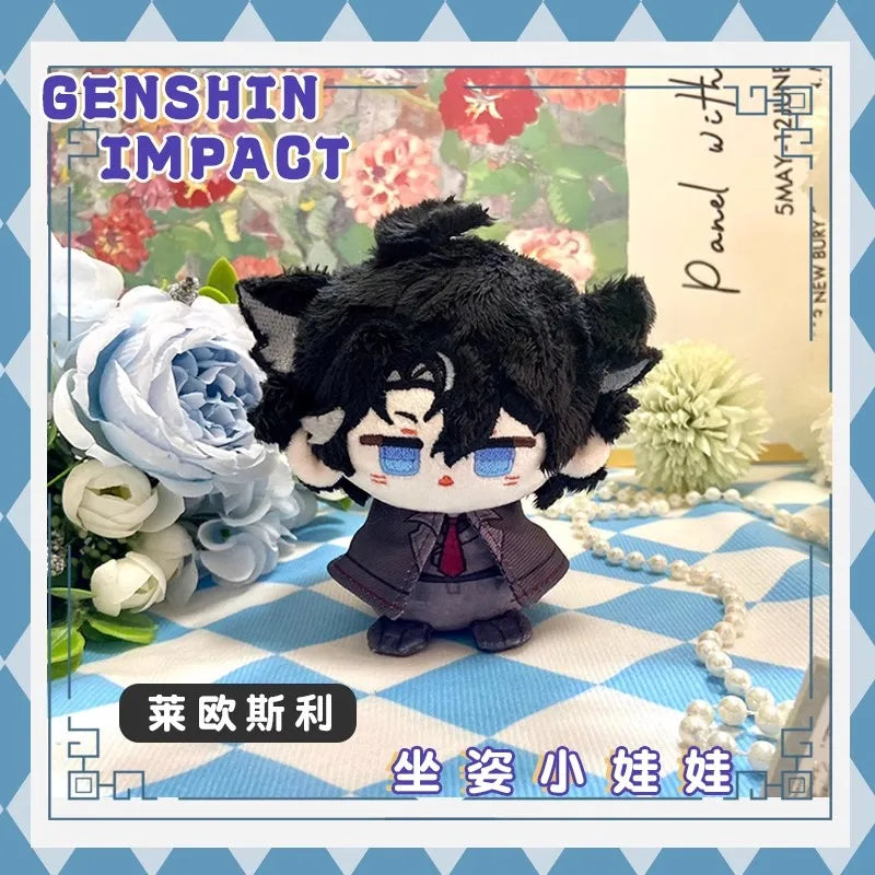 Genshin Impact Plush Doll Sandrone Columbina Yae Miko Arlecchino Sigewine Yae Miko Game Cosplay Stuffed Kids toy Illuga gift