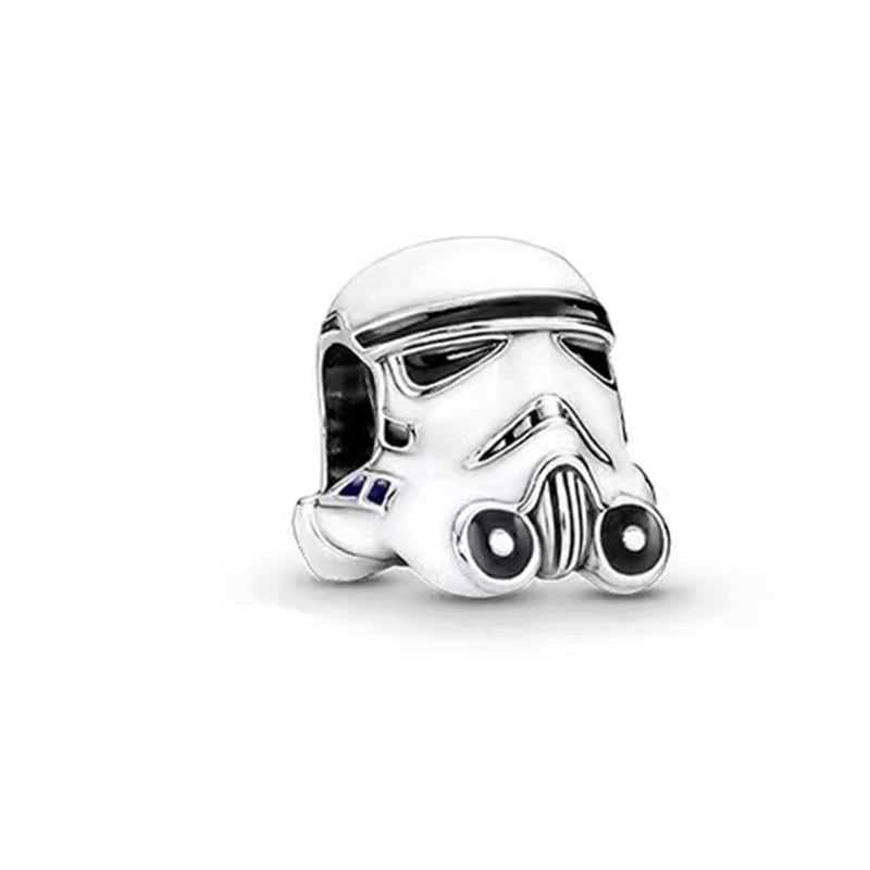 Star Wars Charm Beads Pendant fit Original Snake Silver Bracelet Necklace Beads for Diy Jewelry Women Gift
