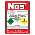 15cm Creative Racing Sticker NOS Nitrous Oxide System Tuned Decal Vinyl Motocross Racing Decorative Painting New Design