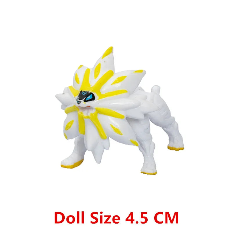 Pokemon Anime Figure Pikachu Sun Elf Eevee Gengar Monstruo De Bolsillo Cartoons Figure Model Action Toy Gift Buy in bulk
