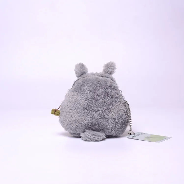 12cm Cartoon Totoro Plush Coin Purse Kawaii Japanese Toy Totoros Doll Cute Movie Character Children Birthday Gift