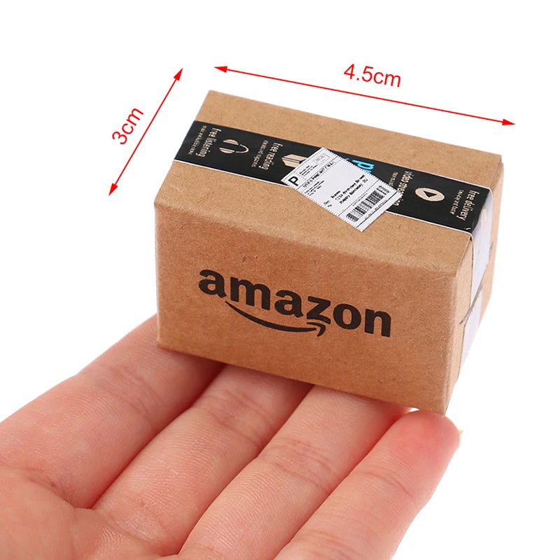 10/5/2/1Pcs 1:12 Dollhouse miniture Express box Gift Box Furniture Toys Doll House Accessories