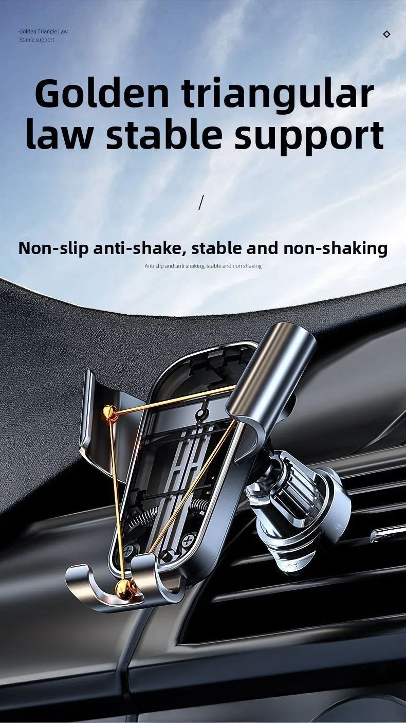 Car Phone Holder Car Air Vent Clip Mount Mobile Cell Stand Smartphone GPS Support For 5-7 Inch Mobile Devices Car accessories