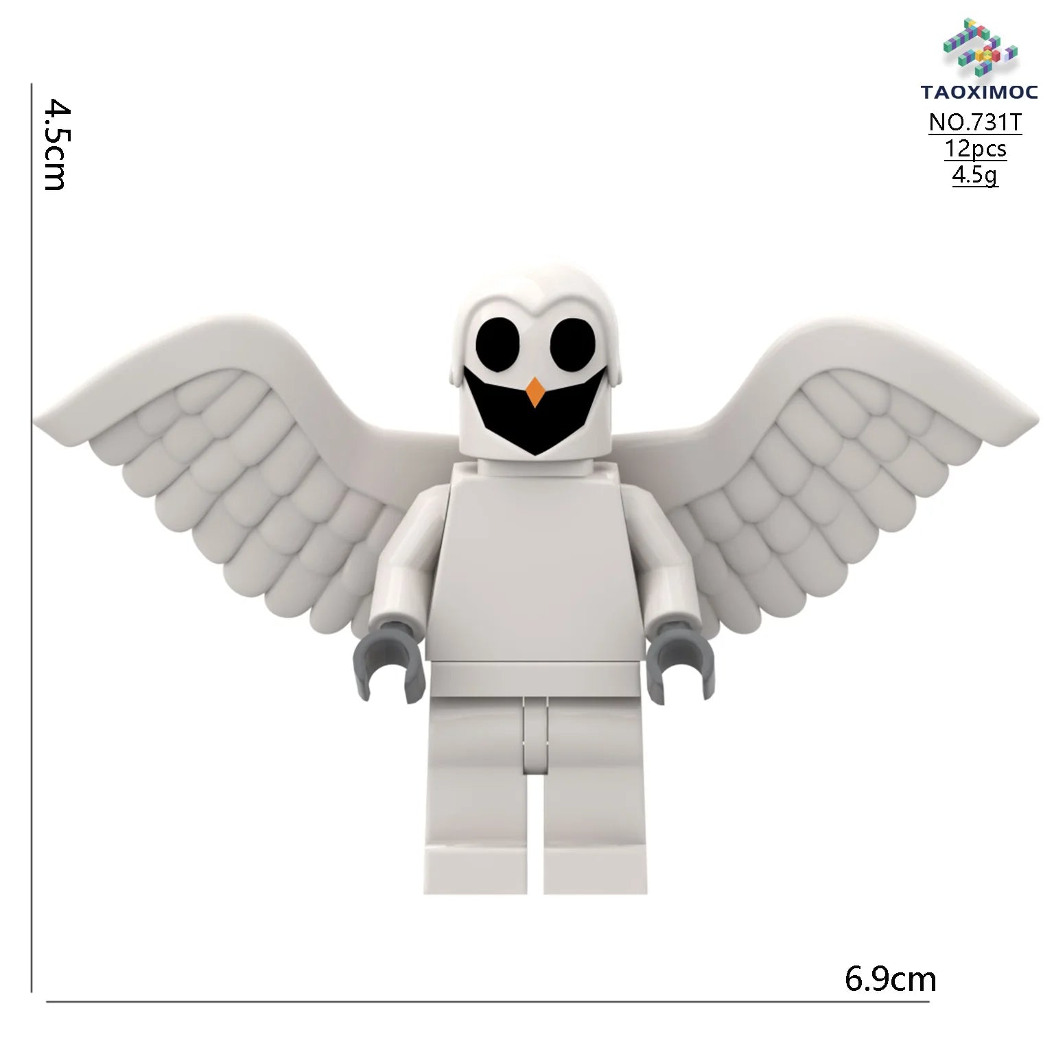 99 Nights in the Forest Toy Owl Goat Deer Monster Building Block Set Model Assembly Building Blocks Halloween Decoration Gift