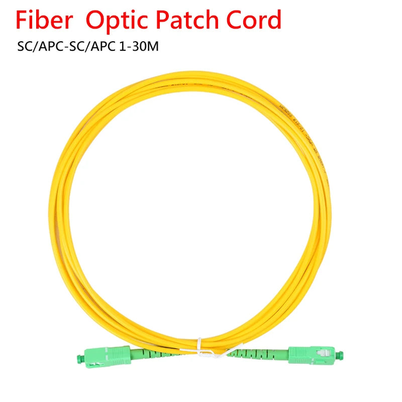 SC /APC-SC/APC Fiber Optical Patch Cord Single Mode 9/125 G652D LSZH 1m2m3m Fiber Optic Jumper Cable FTTH