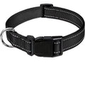 Dog Collar Adjustable Soft Neoprene Padded Nylon Pet Collars with Buckle for Medium Dogs Puppy Walking Necklace Harness Necklace