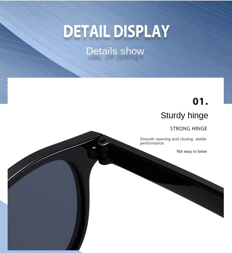 2024 New Vintage Rectangle Sunglasses Men Women Luxury Brand Designer Square Sun Glasses Fashion Men Sun Glasses Oculus UV400