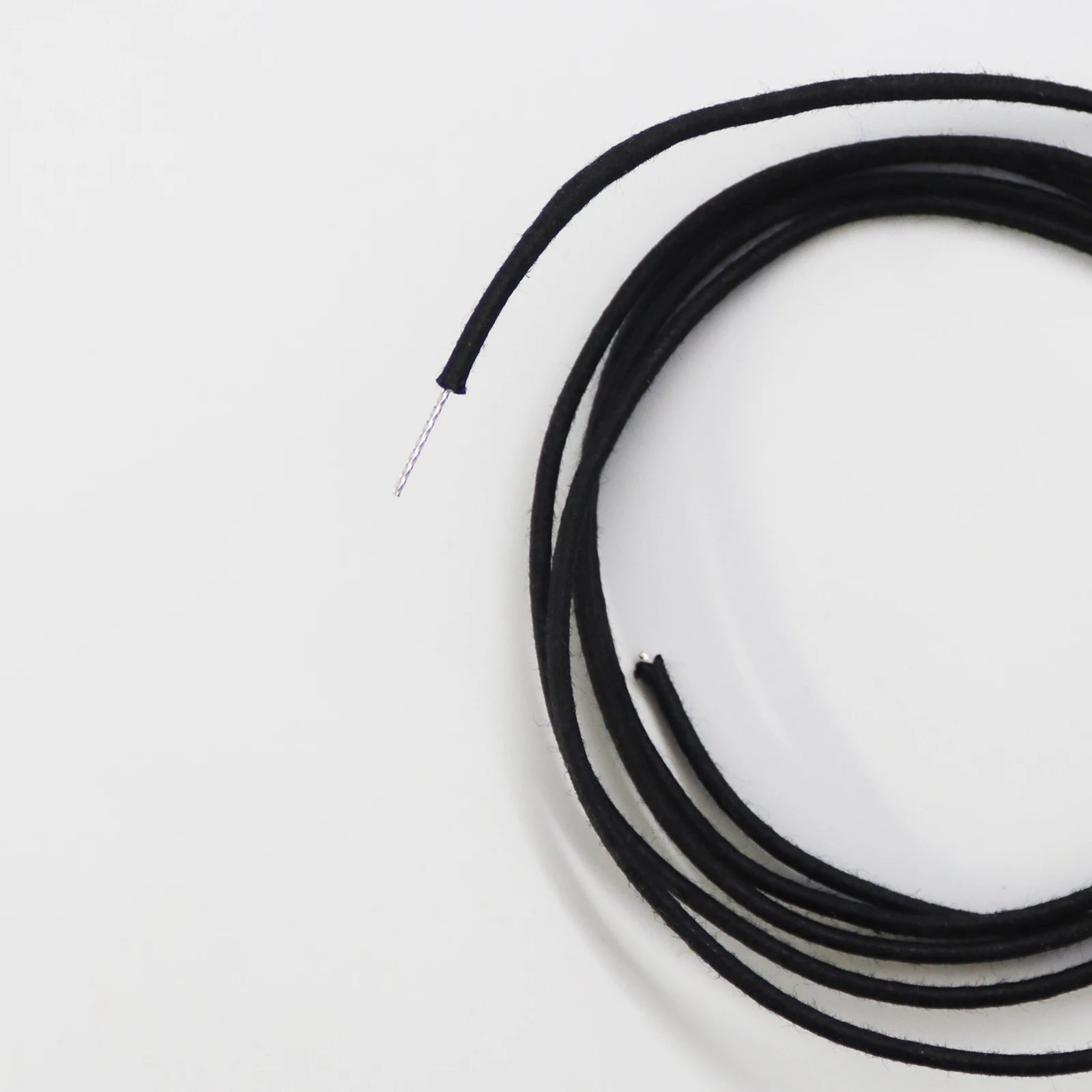 Cloth-covered Waxed Vintage-style Pushback Guitar Wire (white/black/yellow)Pushback Wire for Electric Guitar Upgrade,22 AWG wire