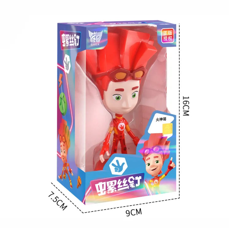 The Fixies Anime Figure Nolik Cartoon Transforming Toys Model Action Figures Collection Ornaments Children Gifts