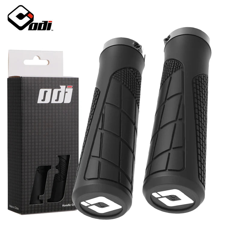 ODI Bicycle Grips MTB Lock-on Shockproof Bike Handlebar Cover Anti-Slip Mountain Bike Folding Balance BMX DH Cycling Accessories