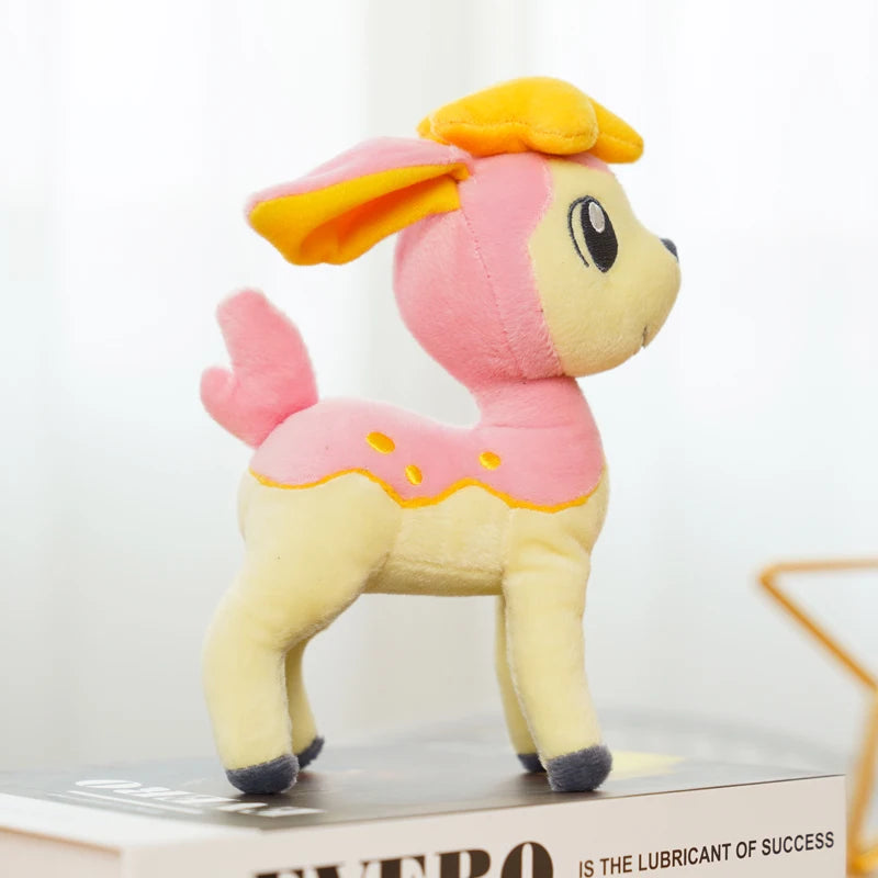 41 Style Newest Pokemon Plush Toys Victini Tepig Deerling Nivy Emolga Stuffed Kawaii Claw Machine Doll Room Decor Children Gifts