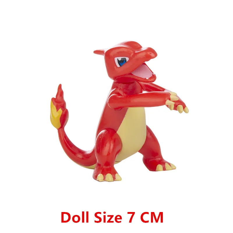 Pokemon Anime Figures Pikachu Mewtwo Flying Dragon Meowth Collection  Figure Action Toys Model Birthday Gifts Bulk Buy Lot