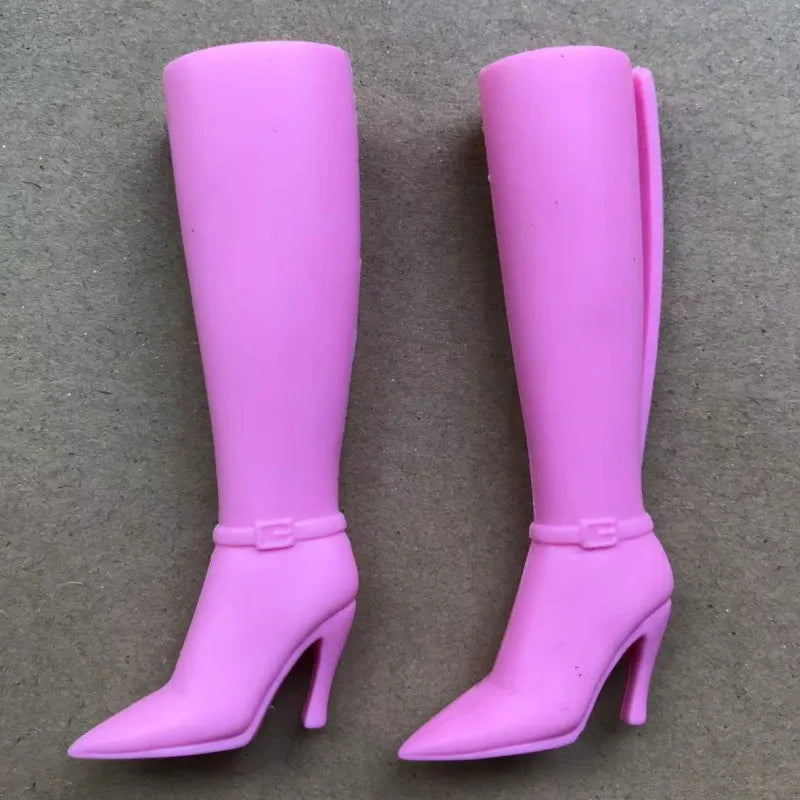 Original 1/6 Doll Shoes Boots Sandals Girl DIY Dressing Doll Toys Doll Decors For FR Super Model Barby Dolls Colorful Doll Shoes