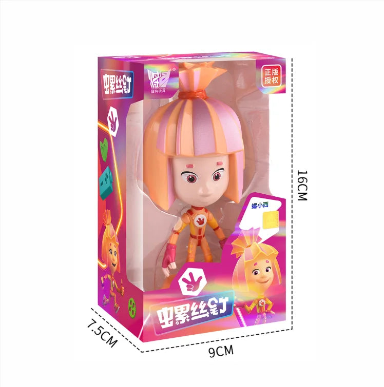 The Fixies Anime Figure Nolik Cartoon Transforming Toys Model Action Figures Collection Ornaments Children Gifts