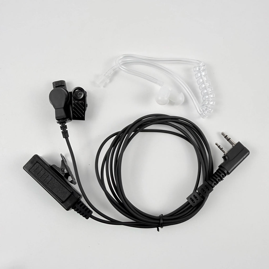 Air Tube Earpiece Headset PTT Mic Earphone for   Quansheng UV-K5 K6 Baofeng UV-5R BF-888S UV-5RH 21 17 PRO HAM Radio