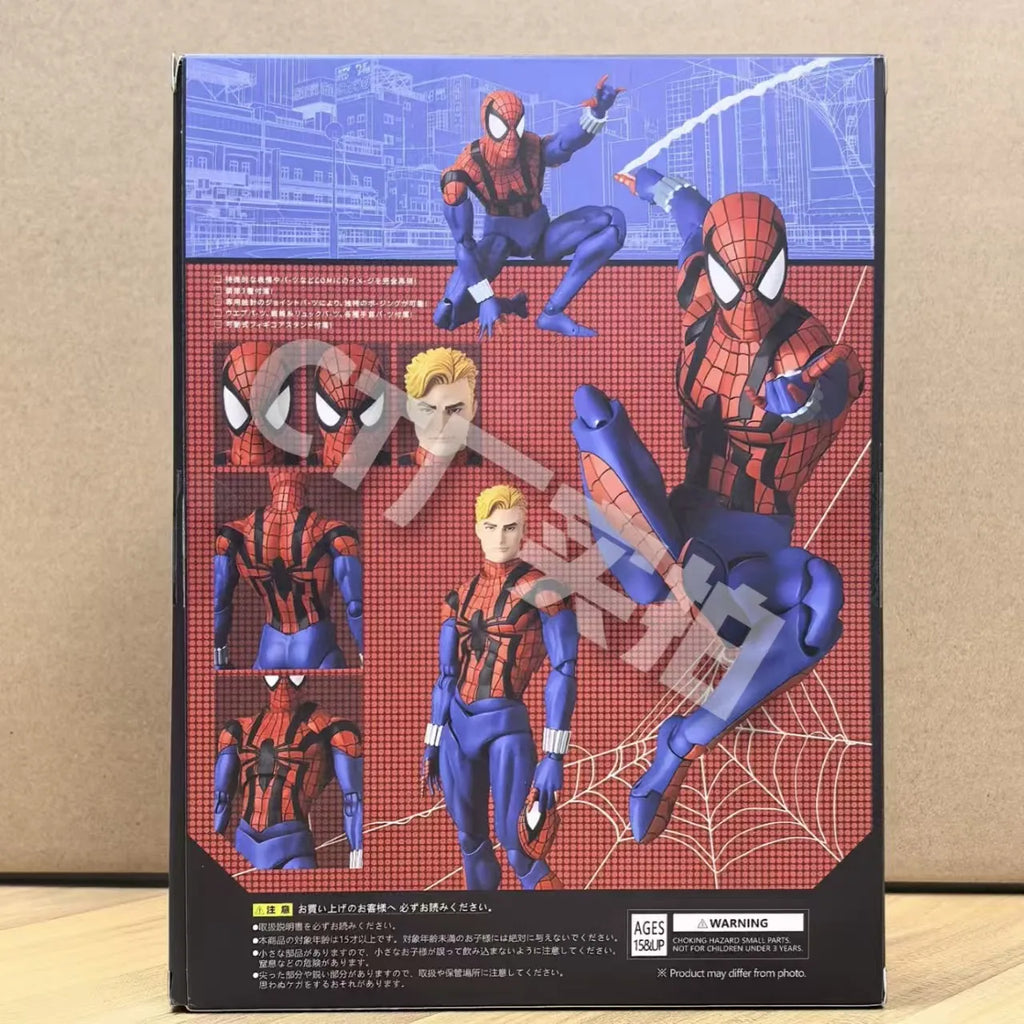 Full Range In Stock Ct Toys Spiderman Mafex 143 Ben Reilly Comic Ver The Amazing Spider-Man 001 Anime Action Figure Toys Gift