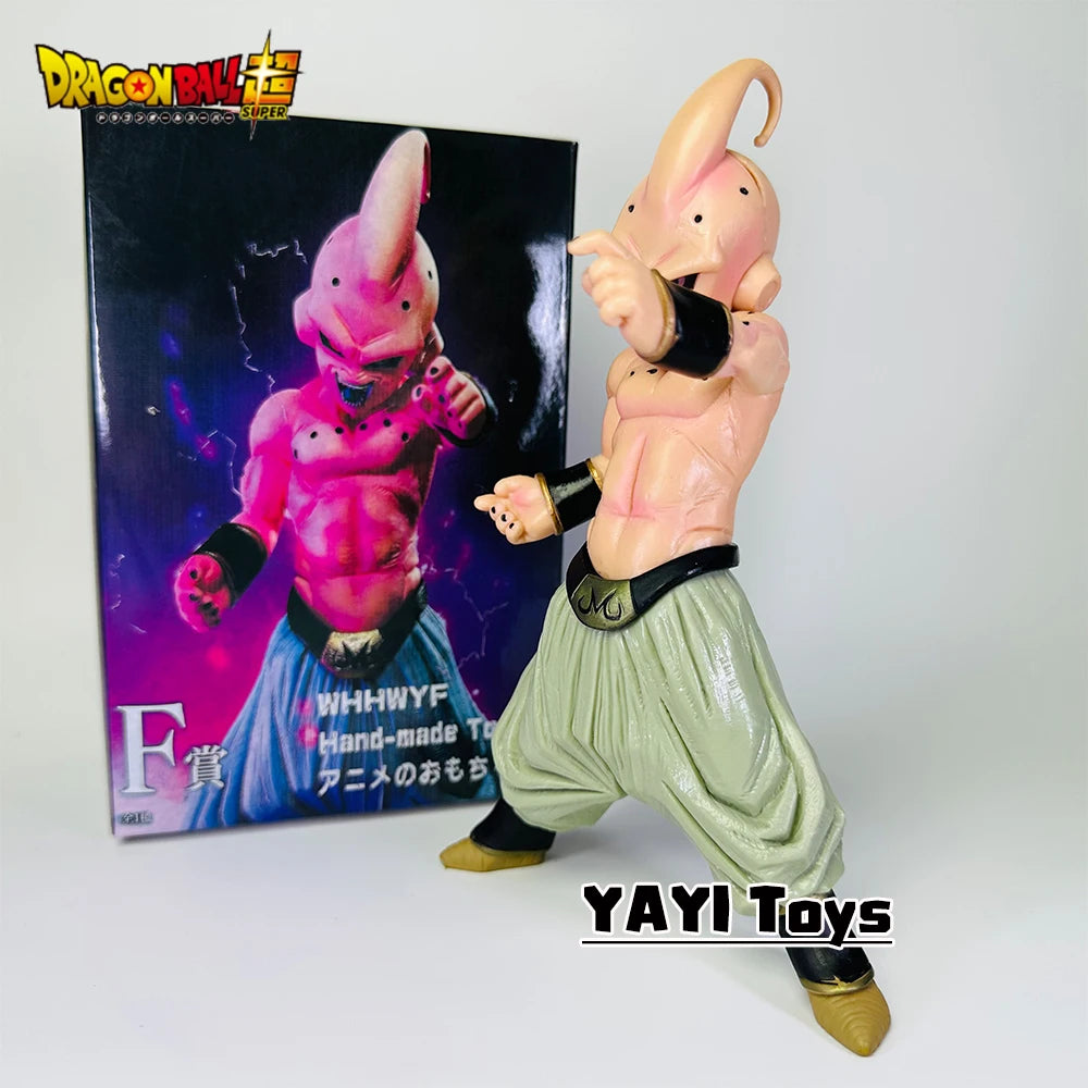 Hot 18cm Dragon Ball Anime Figure Super Saiyan  Action Figures Buu PVC Model Toys Car Decoration Collection Toys For Kids Gifts