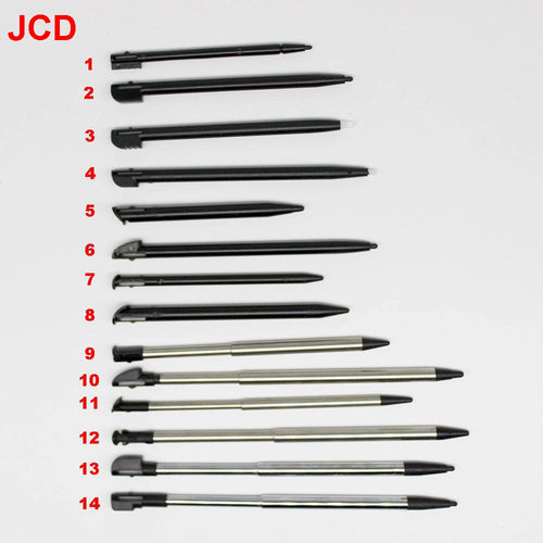 1-10PCS Metal Telescopic Stylus Plastic Stylus Touch Screen Pen for 2DS 3DS New 2DS LL XL New 3DS XL For NDSL DS Lite NDSi NDS