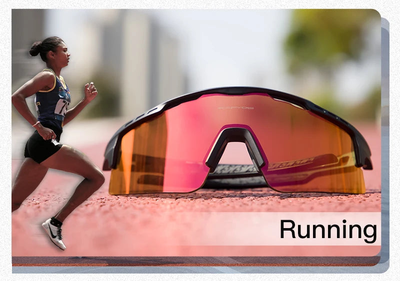 Polarized MTB Cycling Glasses Sports Runing Sunglasses Men Women Bike Bicycle Goggles Skiing Fishing Climbing Eyewear