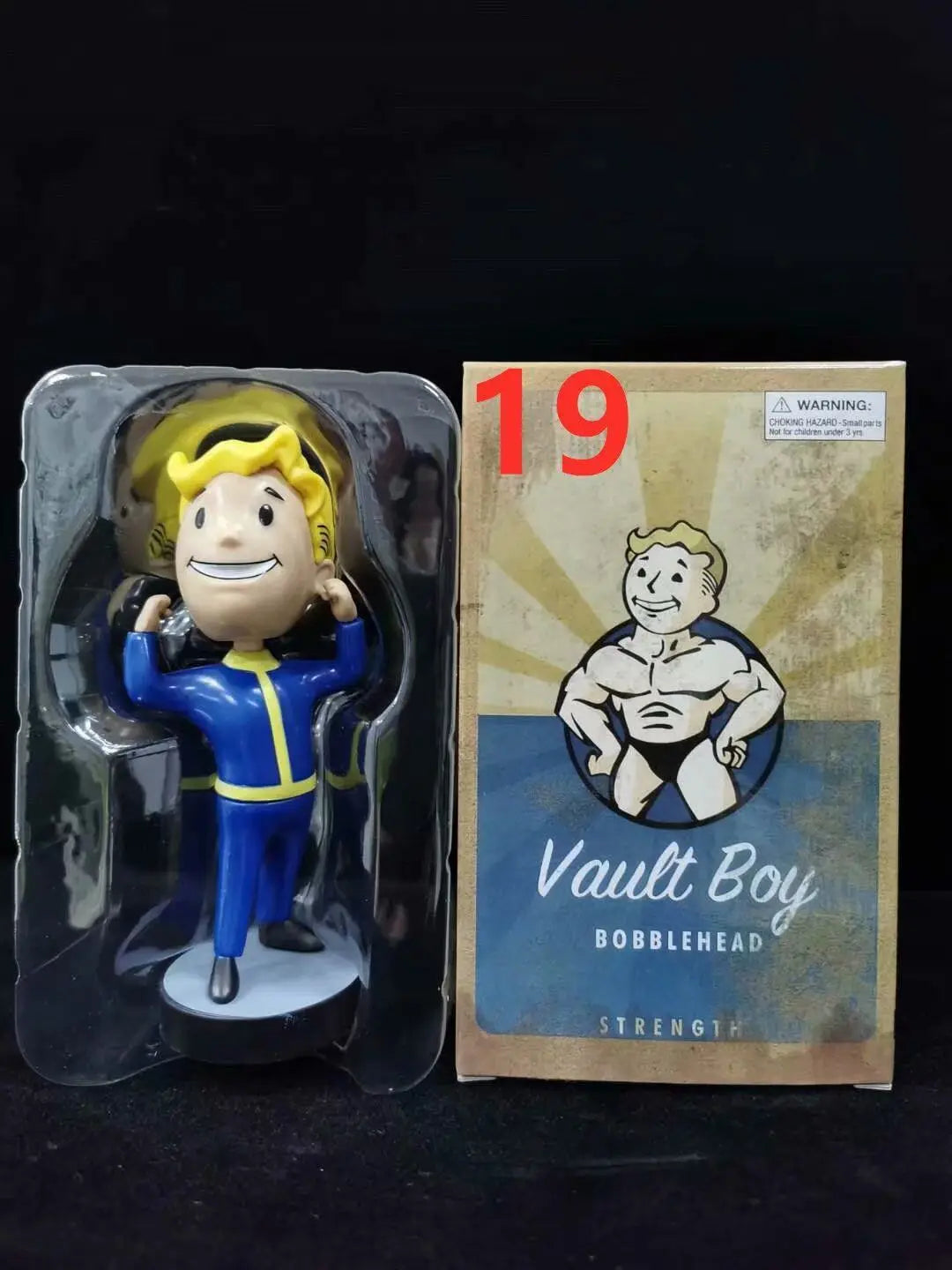 Hot Vault Boy Generation 7 Shaking Anime Action Figure Statue Model Room Ornament Toys Collectible Childrens Surprise Xmas Gifts