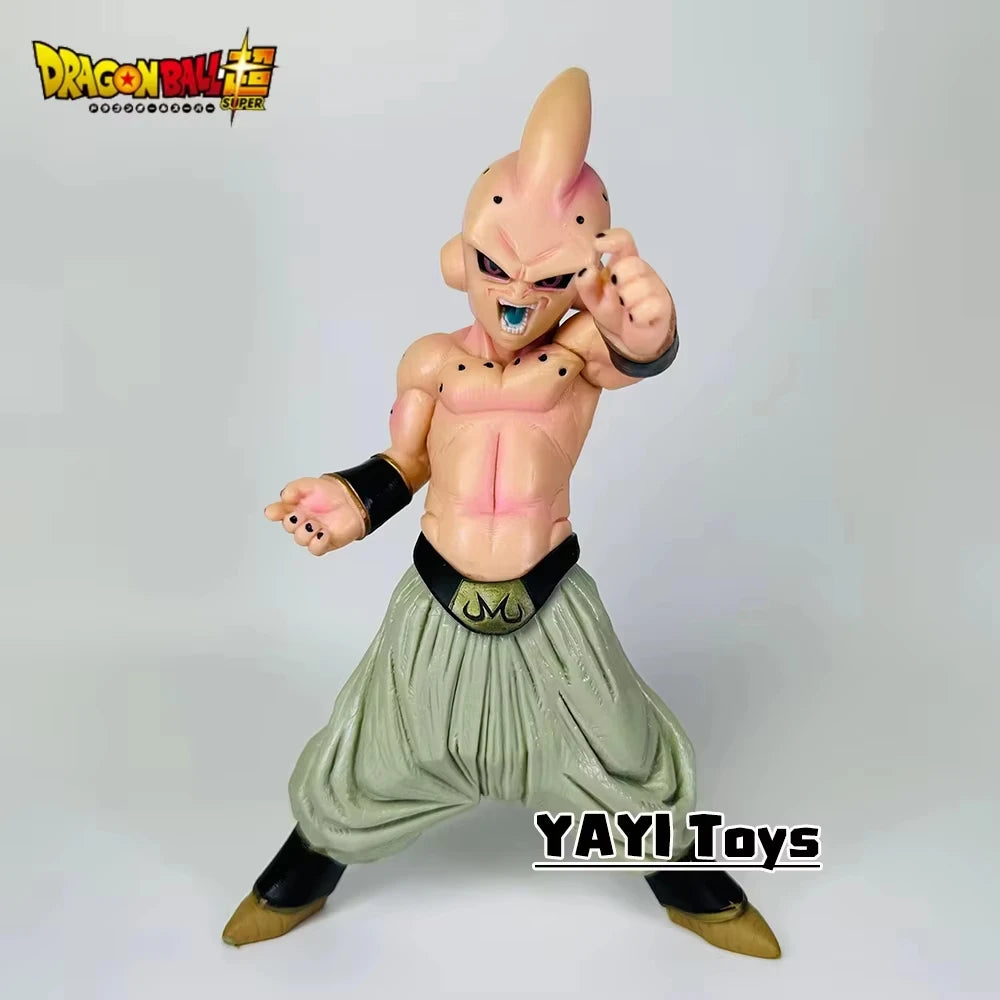 Hot 18cm Dragon Ball Anime Figure Super Saiyan  Action Figures Buu PVC Model Toys Car Decoration Collection Toys For Kids Gifts