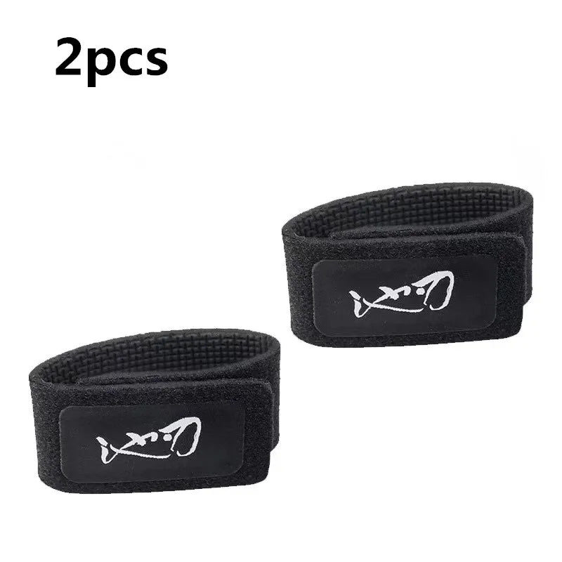 Fishing rod elastic protection rod cap special rod strap fishing rod strap set water droplet wheel winding rod strap fishing gea