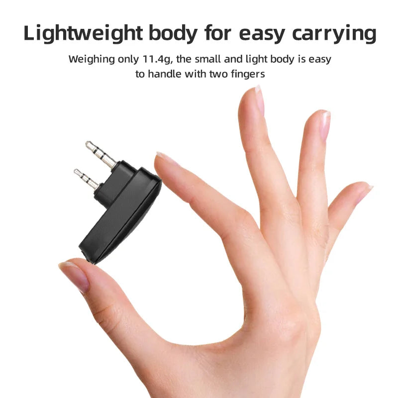 Wireless Bluetooth Walkie Talkie Programmer Adapter for Baofeng UV-5R UV-82 BF-888S UV-5RH Two Way Radio K-Plug App Frequency Wr