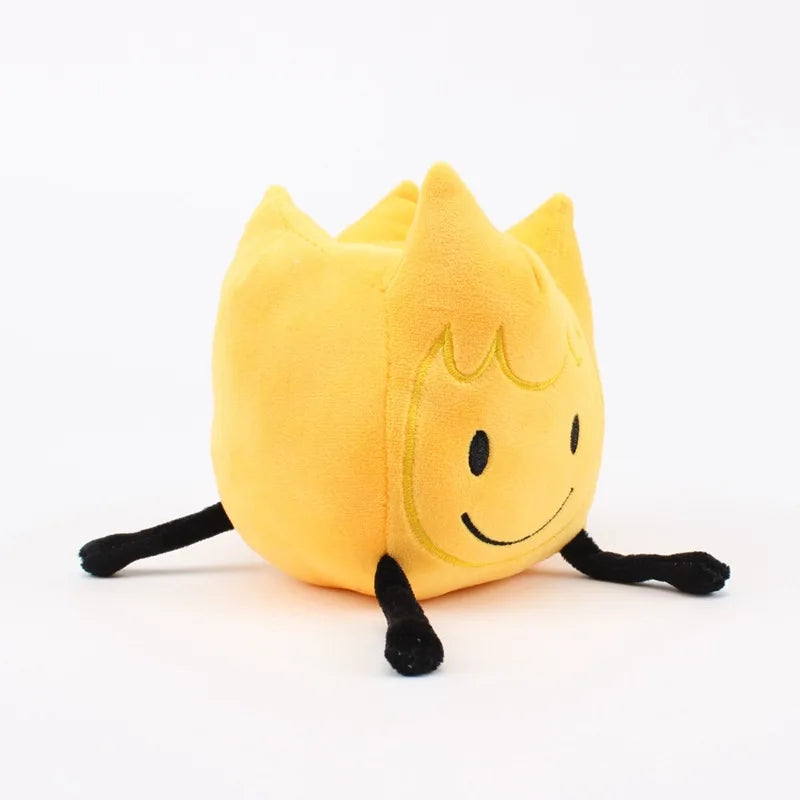 1pc Bfdi Plushie Toy Battle for Dream Island Plush Doll Soft Stuffed Animal Cartoon Plant Soft Doll Leafy Firey Coiny Kids Gifts