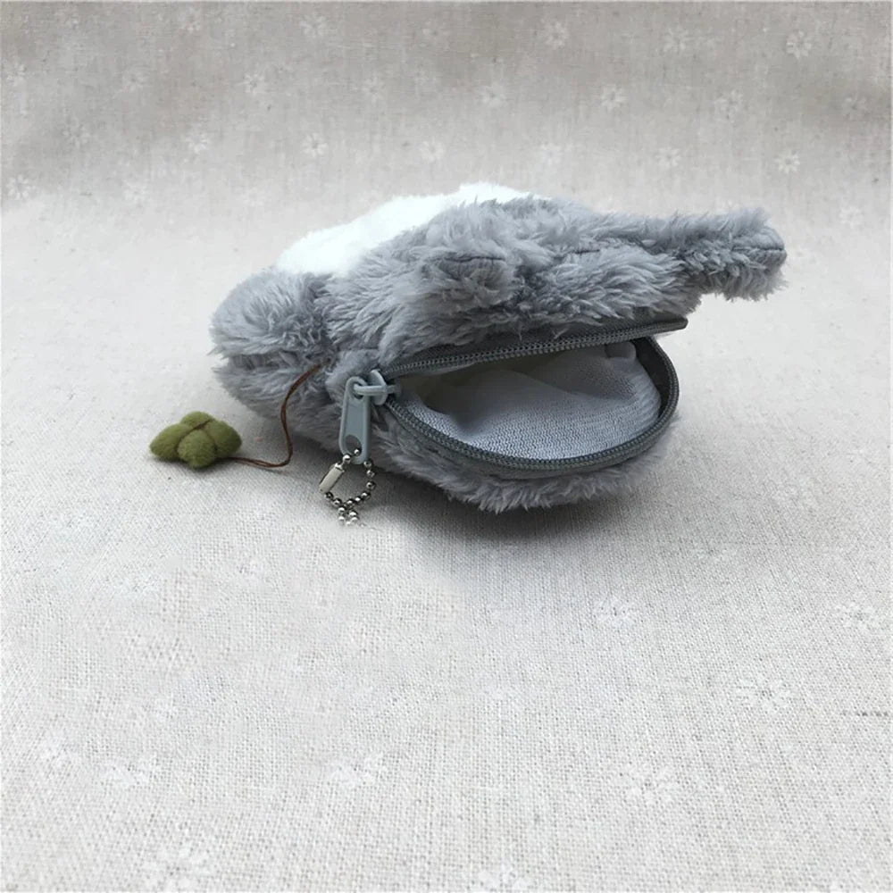 12cm Cartoon Totoro Plush Coin Purse Kawaii Japanese Toy Totoros Doll Cute Movie Character Children Birthday Gift
