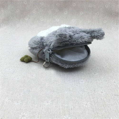 12cm Cartoon Totoro Plush Coin Purse Kawaii Japanese Toy Totoros Doll Cute Movie Character Children Birthday Gift