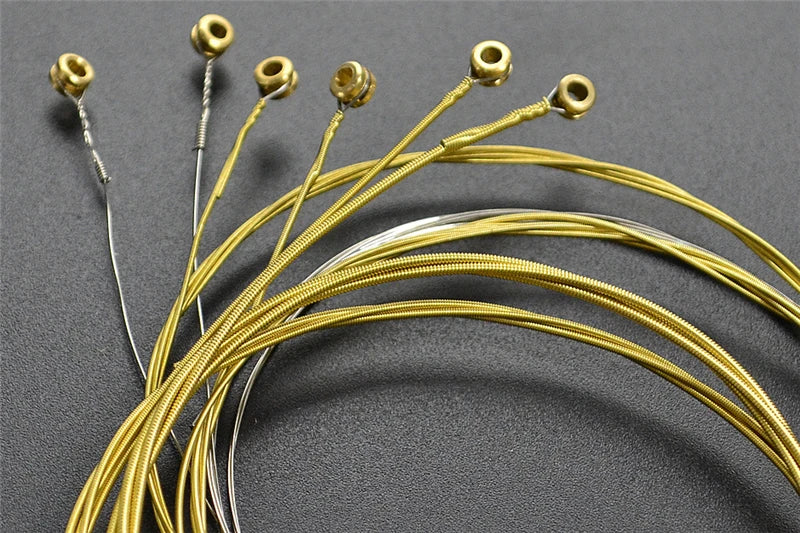 RX-A30 011-050 Acoustic Guitar Strings Antirust Coating Hexagonal Core 75/25 Brass Alloy Winding Accessories