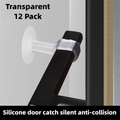 12 pcs Suitable For Door Handles Silicone Door Stop No Need To Punch Holes Anti-collision Doorstop Anti-collision Artifact Easy