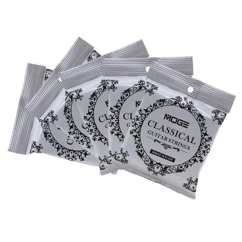 MOGE MG43 028-043 Classical Guitar Strings Nylon Silver Jacketed Wire Coating Musical Instrument Accessories