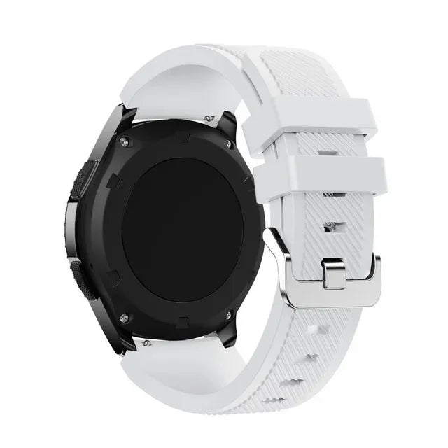 20mm 22mm Band for Samsung Galaxy Watch 7/5/6/4/3/46mm/active2/Gear s3 Frontier/Sport silicone bracelet Huawei GT 4/3/2/2E strap