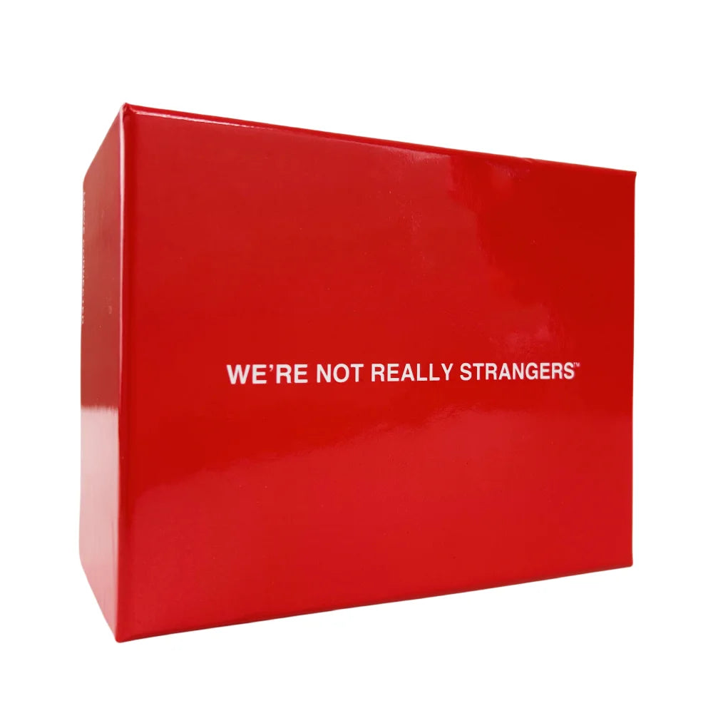 WE'RE NOT REALLY STRANGERS - an Interactive Adult Card Game Family Couples Friendship Edition - A Best Friend Wildcards