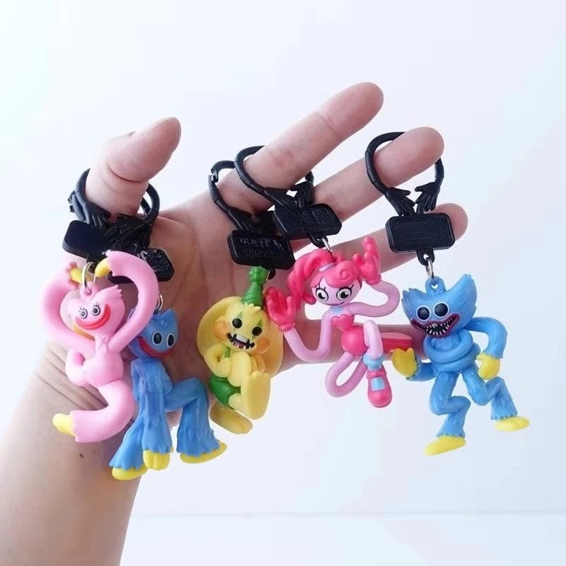 Genuine Capsule Toys Blind Bag Doll Pendant Blue Pink Yellow Cat Enjoyable Hand Puppet Tide Plays Gashapon