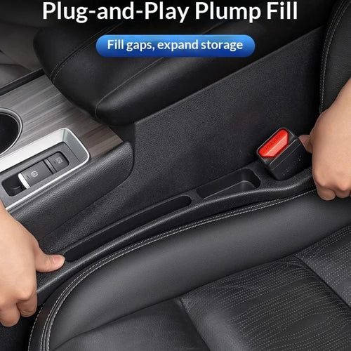 1 Pair of Car Seat Gap Plug Strips Seat Edge Protection Plug Strips and =Seat Anti-leak Plug Strips Have A Comfortable Hand Feel