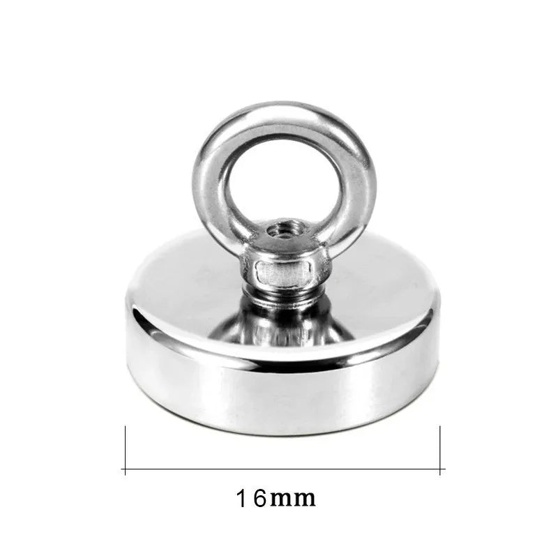 D16MM D42MM Fishing Magnet Searcher Power Super Neodymium Strong Magnet Heavy Duty Search Magnet 300 kg Merry Christmas