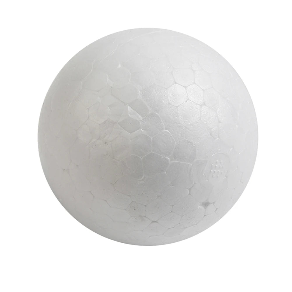 6-12cm Modelling Polystyrene Foam Balls White Craft Balls DIY Hand-painted Gifts Accessory Wedding Celebrations Event Supplies