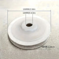 Mirror Polishing Discs - Angle Grinder Grinding Stainless Steel Woodworking Furniture Glass Polishing Felt Wheels for Easy Gr