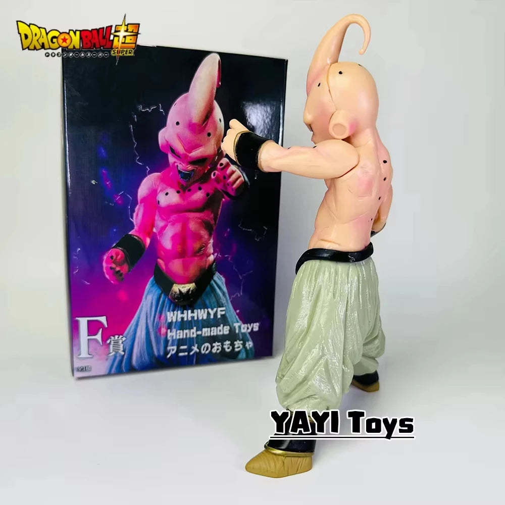 Hot 18cm Dragon Ball Anime Figure Super Saiyan  Action Figures Buu PVC Model Toys Car Decoration Collection Toys For Kids Gifts