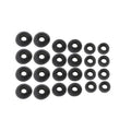 12 Pairs(S/M/L) Soft Clear Silicone Replacement Eartips Earbuds Cushions Ear pads Covers For Earphone Headphone