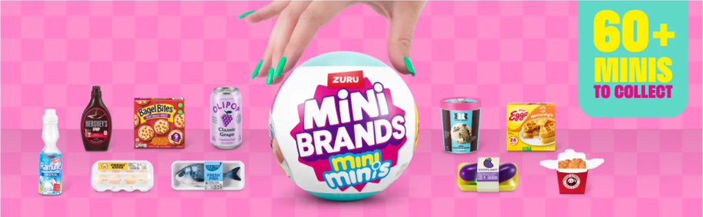 Mini Brands Fridge Mystery Ball Capsule Blind Box Set Play Kitchen Miniature Refrigerator Toys Cute Ornament Kids Birthday Gifts