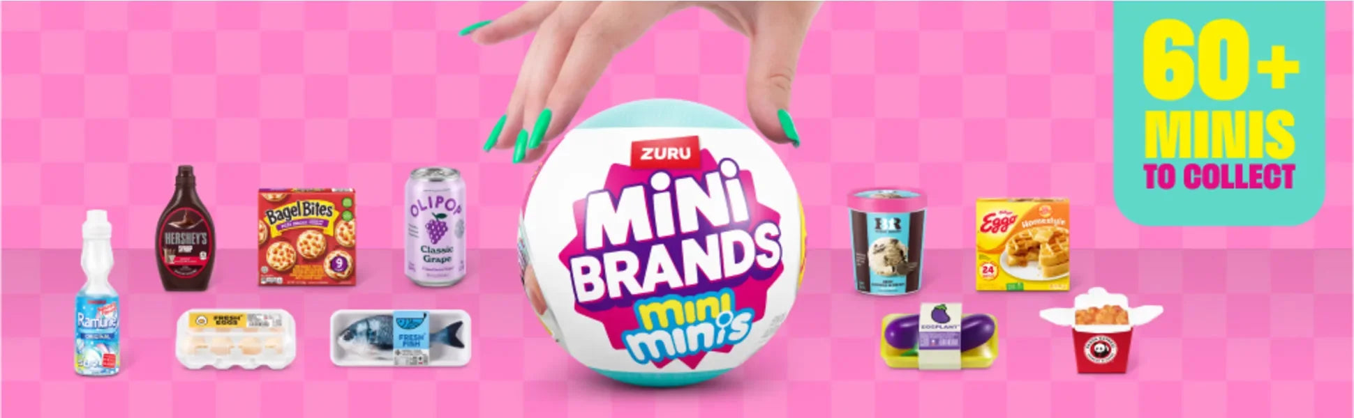 Mini Brands Fridge Mystery Ball Capsule Blind Box Set Play Kitchen Miniature Refrigerator Toys Cute Ornament Kids Birthday Gifts