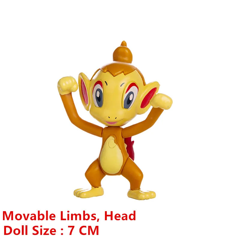 Pokemon Anime Figures Pikachu Mewtwo Flying Dragon Meowth Collection  Figure Action Toys Model Birthday Gifts Bulk Buy Lot