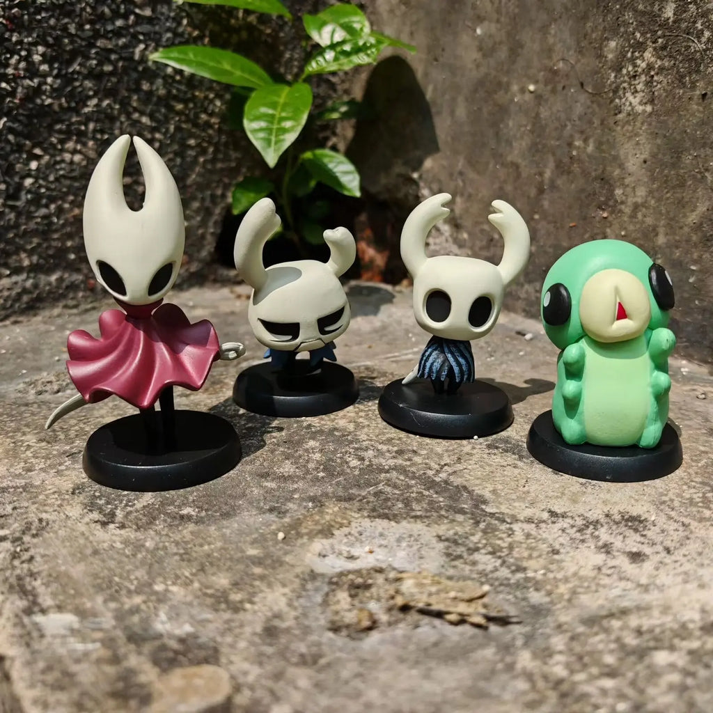 Hollow Knight Silk Song Knight Hornet Grub Zote Quirrel Shade Cornifer Myla Pvc Figures Q Version Collection Model Doll Toy Gift