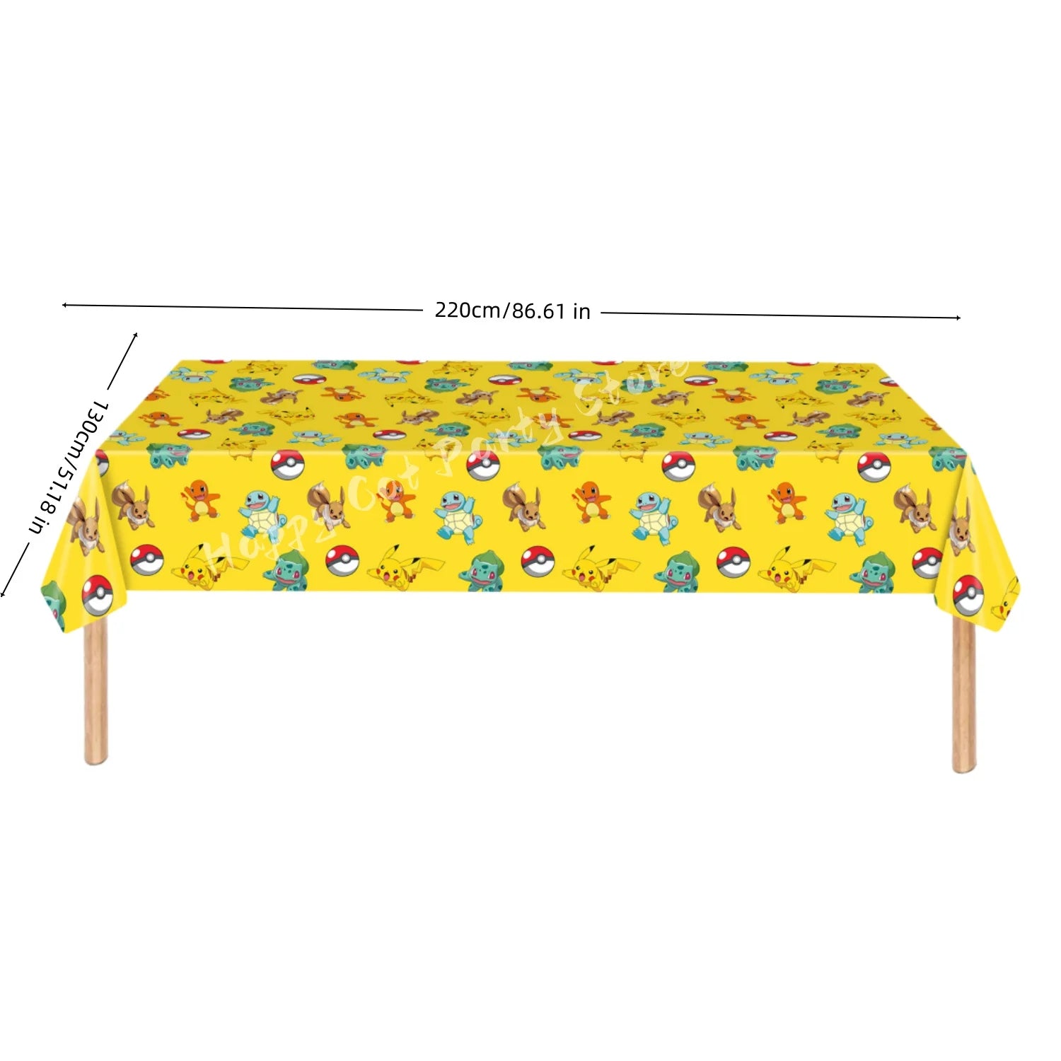 Decoration Pokemon Birthday Party Hats Pikachu Disposable Tableware Tablecloth Cup Plate Napkin Baby Shower Party Favors Pokemon