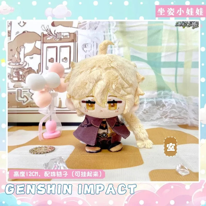 Genshin Impact Plush Doll Sandrone Columbina Yae Miko Arlecchino Sigewine Yae Miko Game Cosplay Stuffed Kids toy Illuga gift