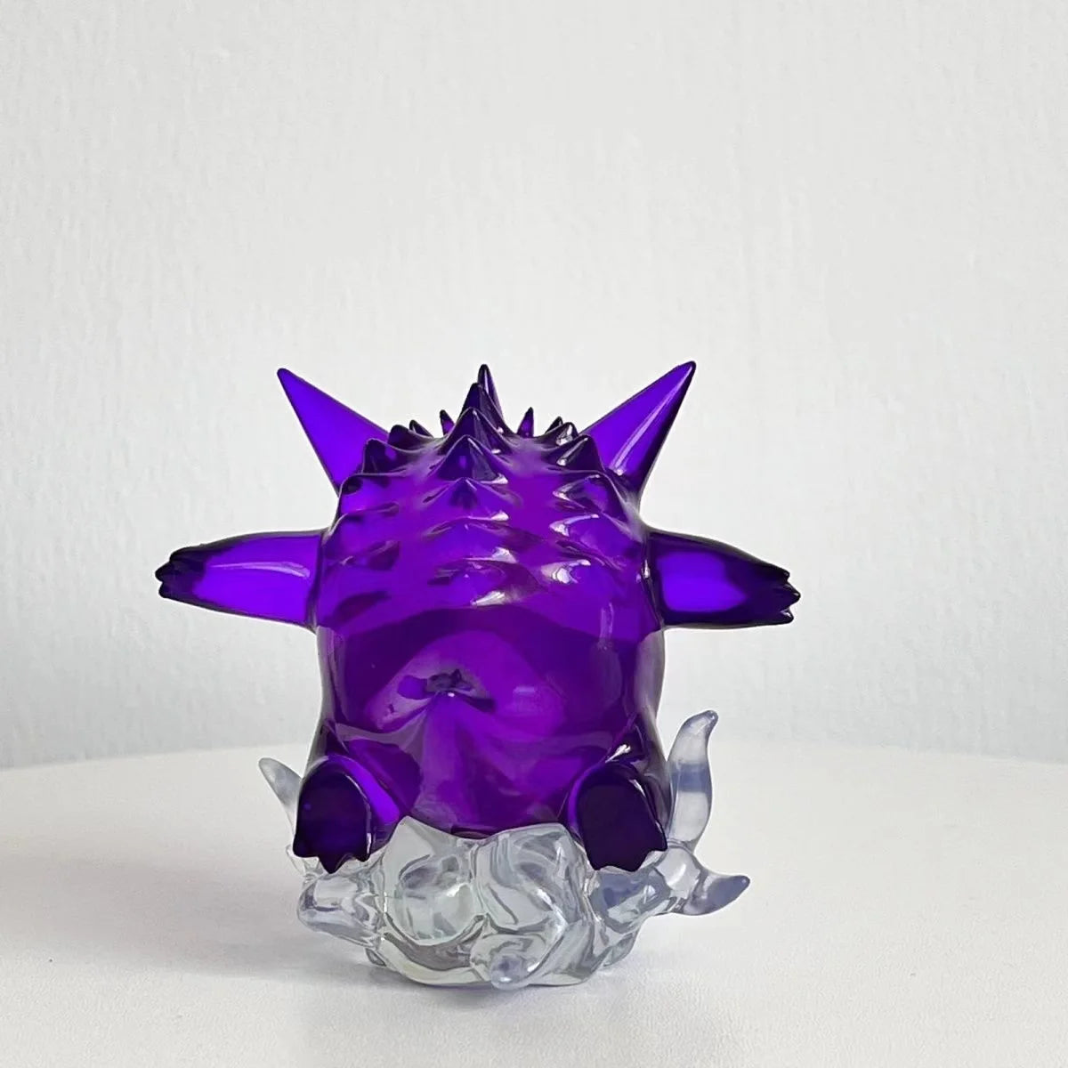 Pokemon Snorlax Gengar Transparent Action Figure Statue Anime Model PVC Collectible Toy Gift For Kids Fans Desktop Decoration